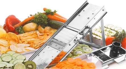 Bron Original MM-138, Stainless Steel Mandolin Slicer