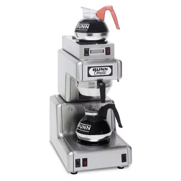 Bunn OL-35, Automatic Coffee Brewer with 1 Upper and 1 Lower Warmer