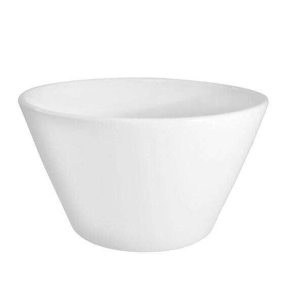 C.A.C. 101-V5, 16 Oz 5-Inch White Porcelain Soup Bowl, 3 DZ/CS