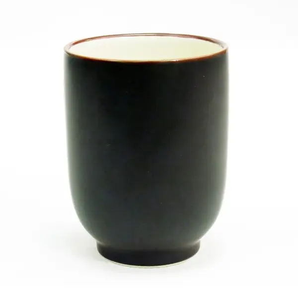 C.A.C. 666-1-W, 8 Oz 2.75-Inch White Non-Glare Glaze Stoneware Cup, 3 DZ/CS