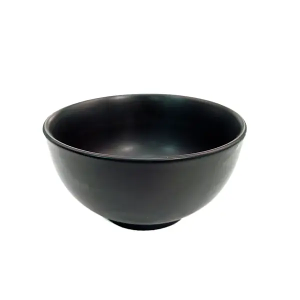 C.A.C. 666-4-BLK, 4.75-Inch Non-Glare Glaze Black Soup Spoon, 3 DZ/CS