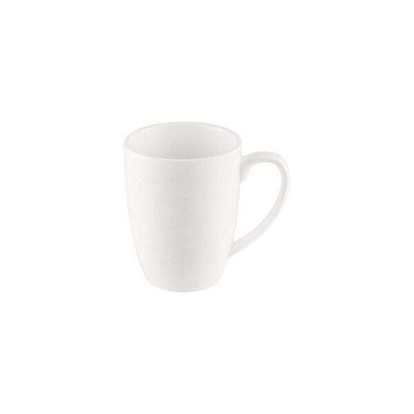 C.A.C. BHM-17, 11 Oz 3-Inch Porcelain Bone White Mug, 3 DZ/CS