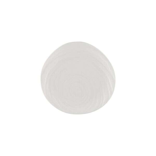 C.A.C. BHM-7, 7.5-Inch Porcelain Bone White Plate, 3 DZ/CS