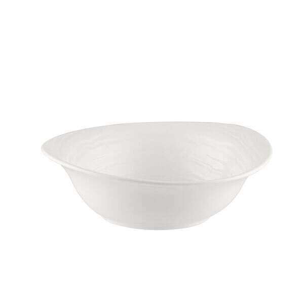 C.A.C. BHM-B9, 27.5 Oz 9-Inch Porcelain Bone White Bowl, 2 DZ/CS