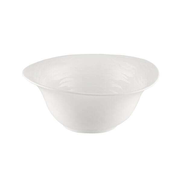 C.A.C. BHM-MB10, 48.5 Oz 10-Inch Porcelain Bone White Bowl, DZ