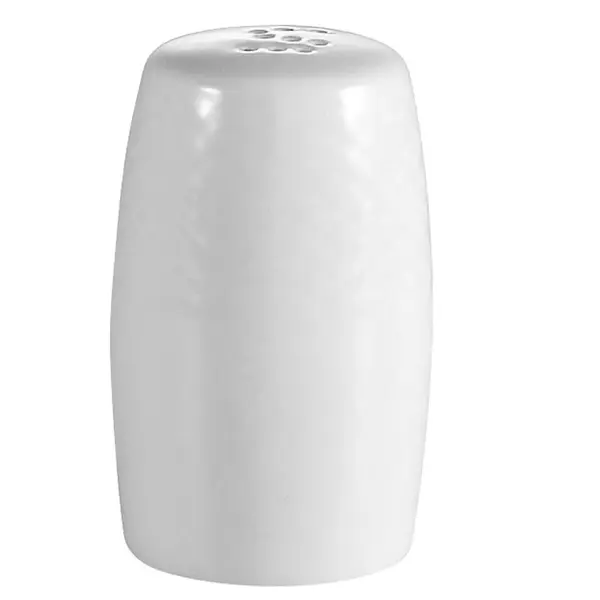 C.A.C. ВЅT-SS, 1.38-Inch Boston White Porcelain Salt Shaker, 4 DZ/CS
