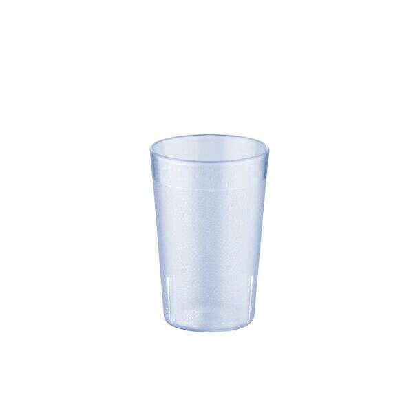 C.A.C. BVPT-05BL, 5 Oz Poly Pebble Textured Blue Tumbler, DZ