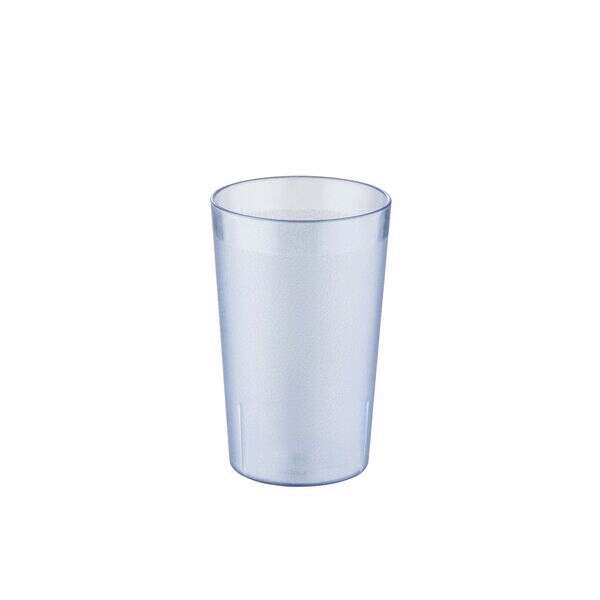 C.A.C. BVPT-10BL, 10 Oz Poly Pebble Textured Blue Tumbler, DZ