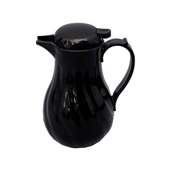 C.A.C. BVSR-20BK, 20 Oz Black Swirl Insulated Beverage Server