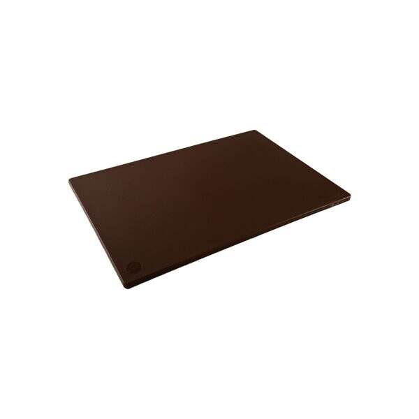 C.A.C. CBPH-1218BN, 12x18-inch PE Brown Cutting Board