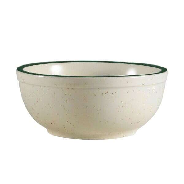 C.A.C. CES-15, 12.5 Oz 5.62-Inch Stoneware Emerald Nappie Bowl, 3 DZ/CS