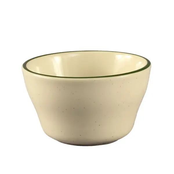 C.A.C. CES-4, 7.25 Oz 4-Inch Stoneware Emerald Bouillon Cup, 3 DZ/CS