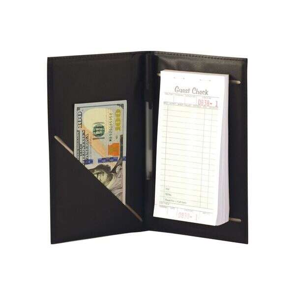 C.A.C. CKPR-9K, 8.5x5.25-inch Guest Order Holder with Elastic Pen Loop