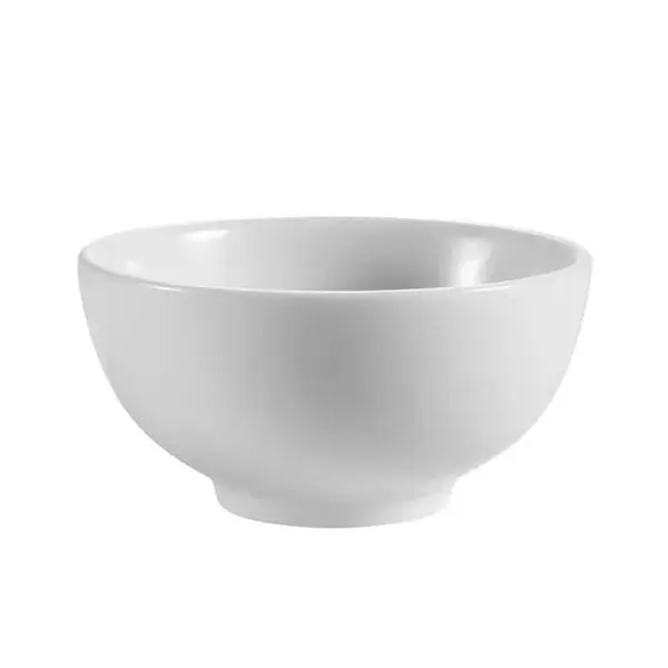 C.A.C. CN-B7, 40 Oz 7.12-Inch White Porcelain Deep Bowl, 2 DZ/CS