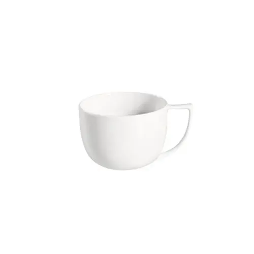 C.A.C. COL-1, 8 Oz 3.5-Inch Bright White Porcelain Coffee Cup, 3 DZ/CS