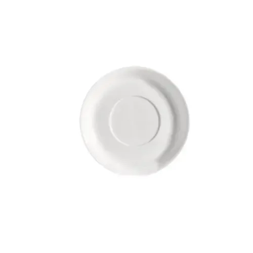 C.A.C. COL-2, 5.5-Inch White Porcelain Saucer for COL-1, 3 DZ/CS
