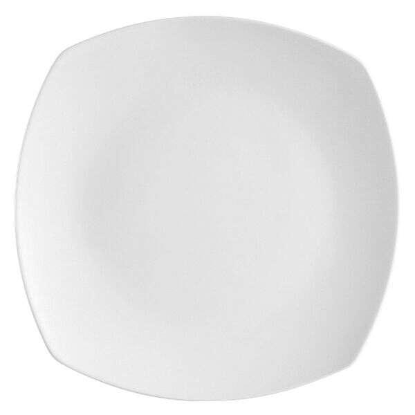 C.A.C. COP-SQ8, 9.25-Inch Porcelain Coupe Square Plate, 2 DZ/CS