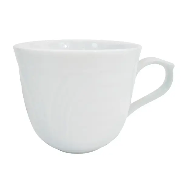 C.A.C. CRO-1, 7.5 Oz Porcelain Embossed Corona Cup, 3 DZ/CS