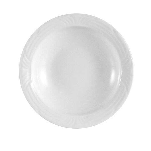 C.A.C. CRO-32, 4.5-Inch Porcelain Embossed Corona Fruit Dish, 3 DZ/CS