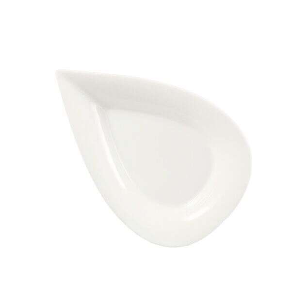 C.A.C. DOT-10, 10-Inch Porcelain One Tine Round Plate, 2 DZ/CS