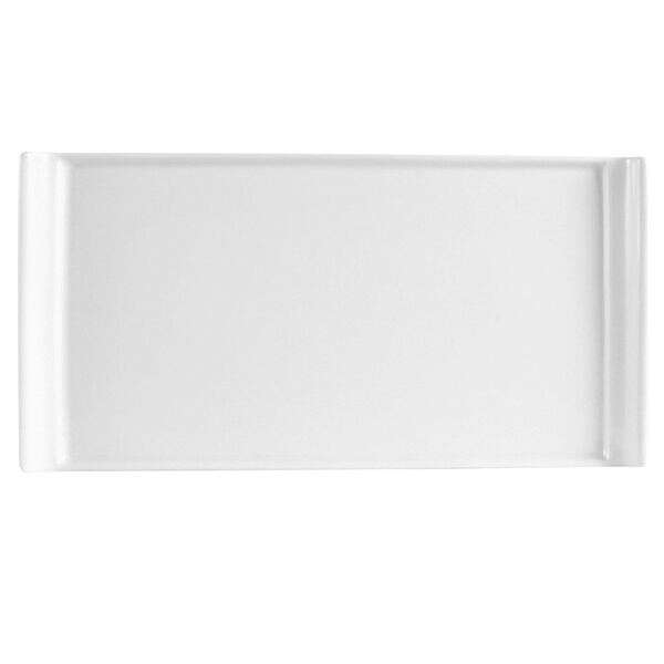 C.A.C. DYN-14, 13-Inch White Porcelain Rectangular Platter, DZ