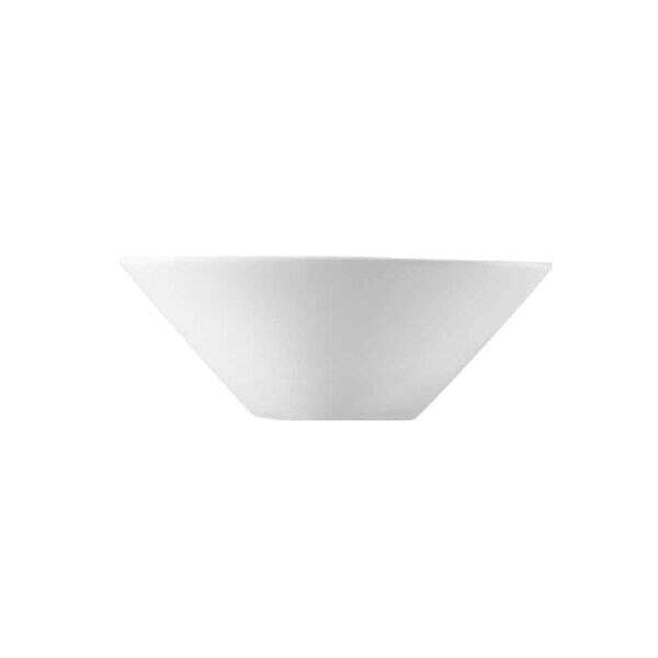 C.A.C. F-NB6, 9 Oz 6.5-Inch Super White Porcelain Oval Bowl, 3 DZ/CS