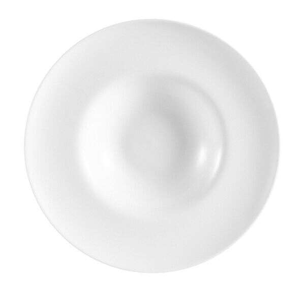 C.A.C. FDP-3, 8 Oz 9-Inch Porcelain Paris-French Soup Plate, 2 DZ/CS