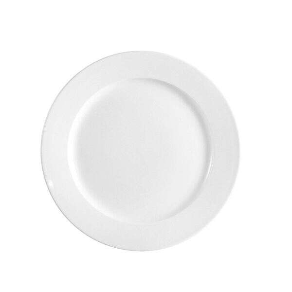 C.A.C. FR-6, 6.37-Inch White Stoneware Plate, 3 DZ/CS