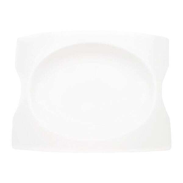 C.A.C. FSB-14, 14-Inch Super White Porcelain Platter, 4 PC/CS