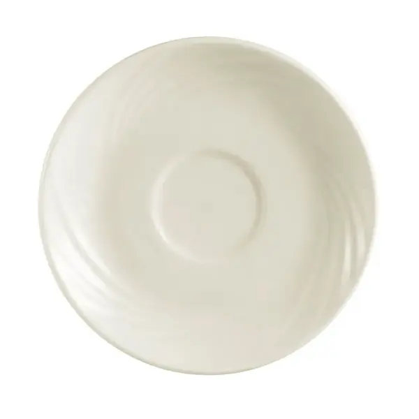 C.A.C. GAD-55, 5.25-Inch Porcelain Saucer for GAD-54 Cup, 3 DZ/CS