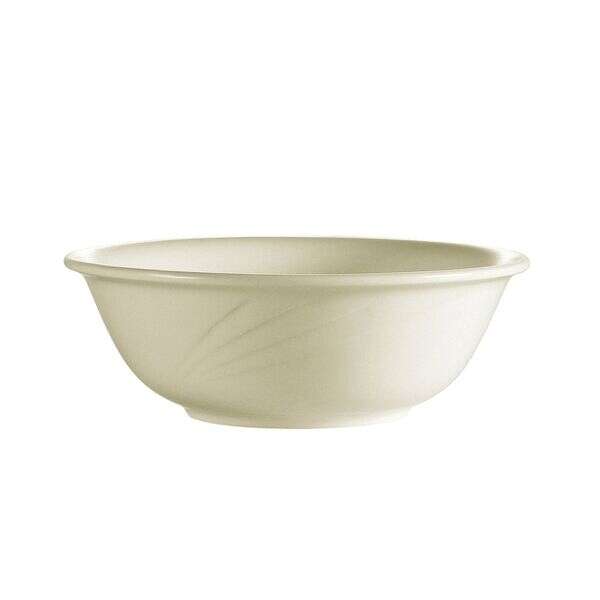 C.A.C. GAD-80, 25 Oz 7-Inch Bone White Porcelain Nappie Bowl, 2 DZ/CS