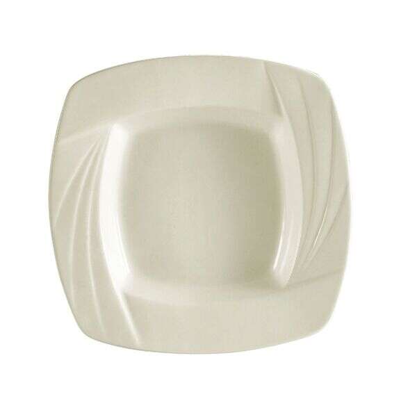 C.A.C. GAD-SQ110, 24 Oz 11-Inch Garden State Porcelain Square Pasta Bowl, DZ