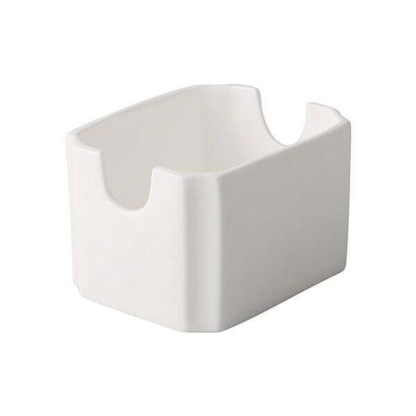 C.A.C. GDC-HSP, 3.37-Inch White Porcelain Sugar Packet Holder, 3 DZ/CS