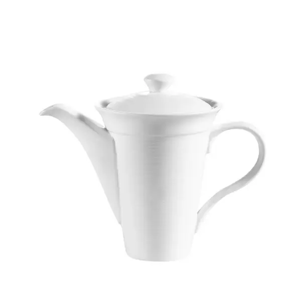C.A.C. HMY-TPW13, 13 Oz 7.5-Inch Harmony Porcelain Teapot, 2 DZ/CS