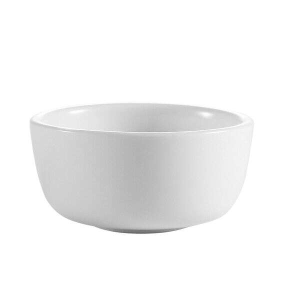 C.A.C. JB-95-P, 9.5 Oz 4.37-Inch Porcelain Round Jung Bowl, 3 DZ/CS