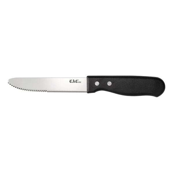 C.A.C. KPSK-50, 5-inch Stainless Steel Jumbo Round Tip Steak Knife