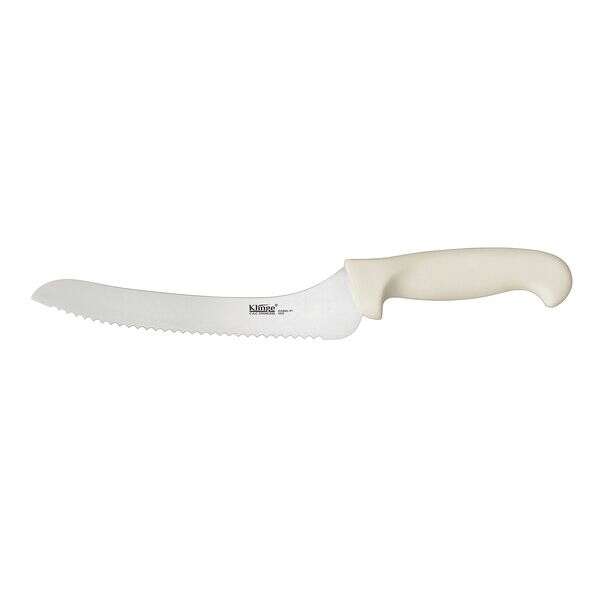 C.A.C. KSBR-91, 9-inch Klinge Stainless Steel Stamped Offset Bread Knife