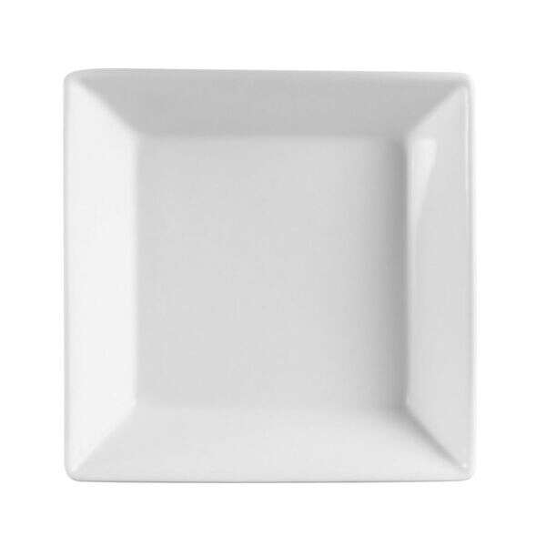 C.A.C. KSE-B8, 42 Oz 8-Inch Porcelain Kingsquare Square Bowl, 2 DZ/CS