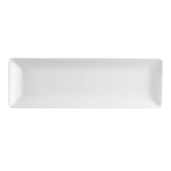 C.A.C. LON-34, 9-Inch Bone White Porcelain Long Island Platter, 3 DZ/CS