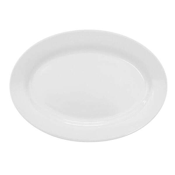 C.A.C. MAJ-14, 13-Inch Bone China Oval Platter, DZ