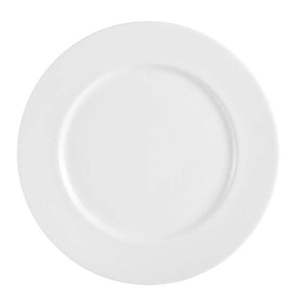 C.A.C. MAJ-21, 12-Inch Bone China Dinner Plate, 1 DZ/CS