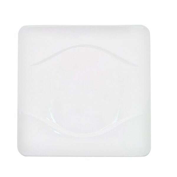 C.A.C. MDN-20, 11.25-Inch Porcelain Square Plate, DZ