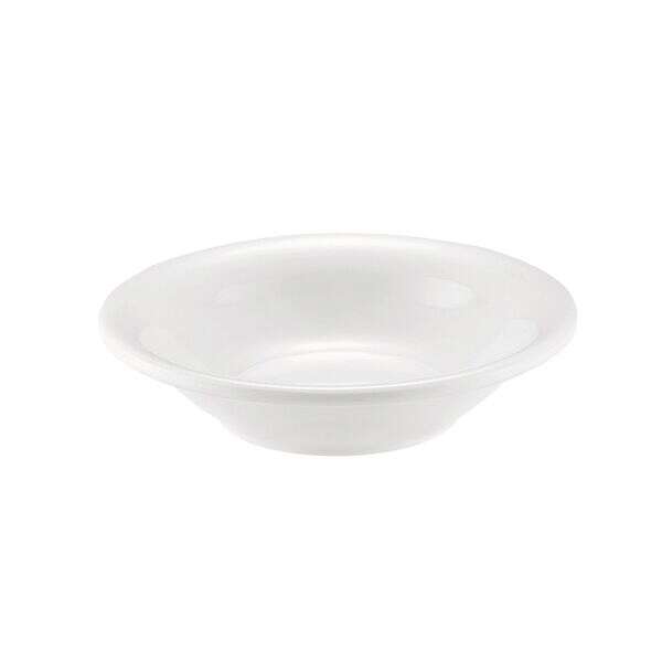 C.A.C. MLRN-11, 5 Oz 4.8-inch White Melamine Fruit Dish, DZ