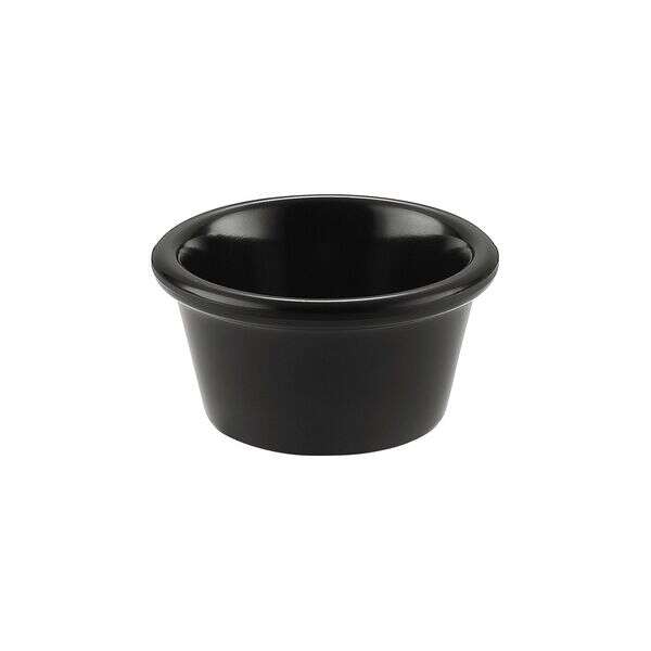 C.A.C. MRKF-2-BLK, 2 Oz 2.7-inch Black Melamine Ramekin, DZ