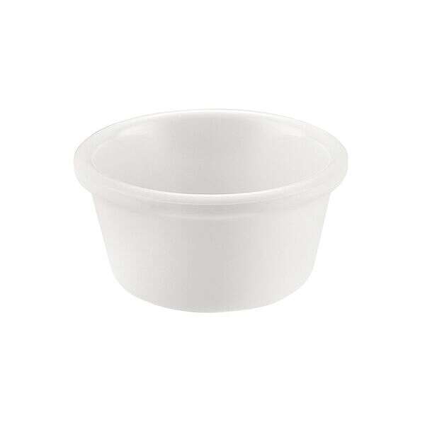 C.A.C. MRKF-4, 4 Oz 3.25-inch White Melamine Ramekin, DZ