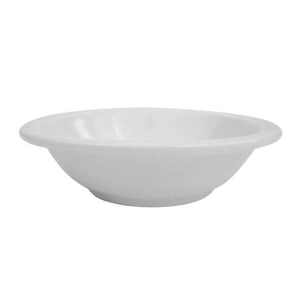 C.A.C. NCN-11, 5 Oz 4.75-Inch Porcelain Fruit Dish with Narrow Rim, 3 DZ/CS