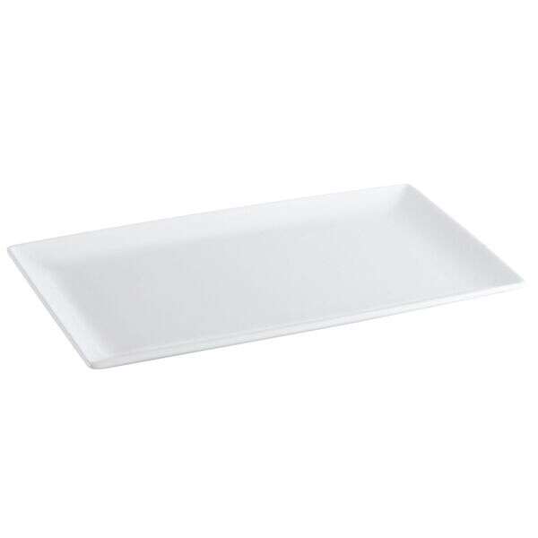 C.A.C. NGA-541, 13.5-Inch Porcelain Deep Coupe Rectangular Platter, DZ
