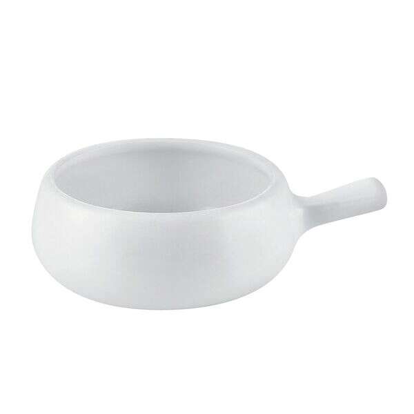 C.A.C. OC-15-P, 16 Oz 7.12-Inch Stoneware Onion Soup Crock Bowl with Handle, 2 DZ/CS