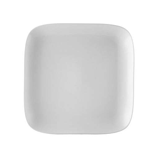 C.A.C. OXF-C16, 10-Inch Porcelain Coupe Square Plate, DZ