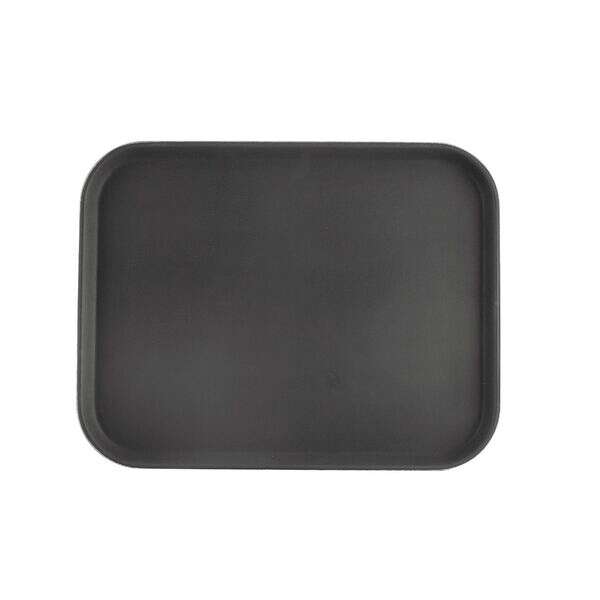 C.A.C. PDTD-1418BK, 14x18-inch Super Plastic Black Rectangular Serving Tray